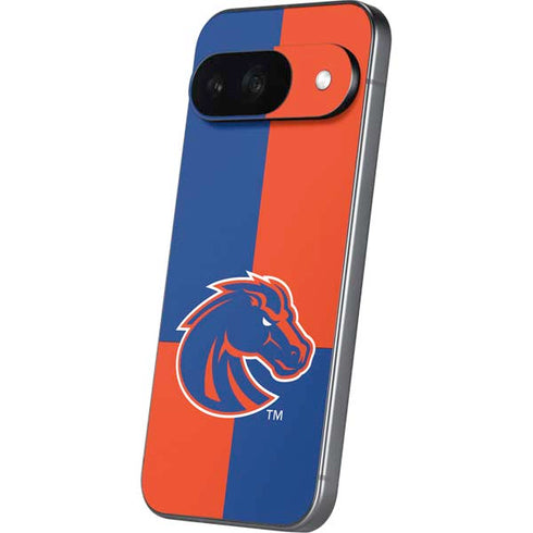 Boise State University Broncos Checkered Google Pixel 9 Skin